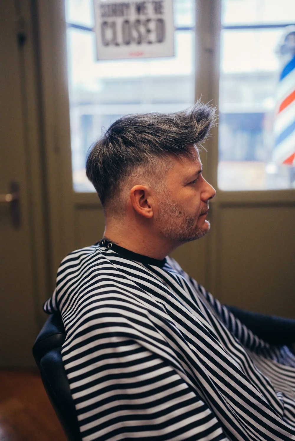 Markus nachher mit Hairify Haarsystem